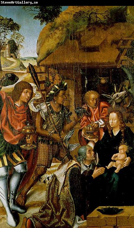 FERNANDES, Vasco Adoration of the Magi dfg